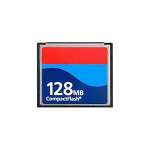 CompactFlash Memory Card 128MB Industrial, Old Camera CF Memory Card