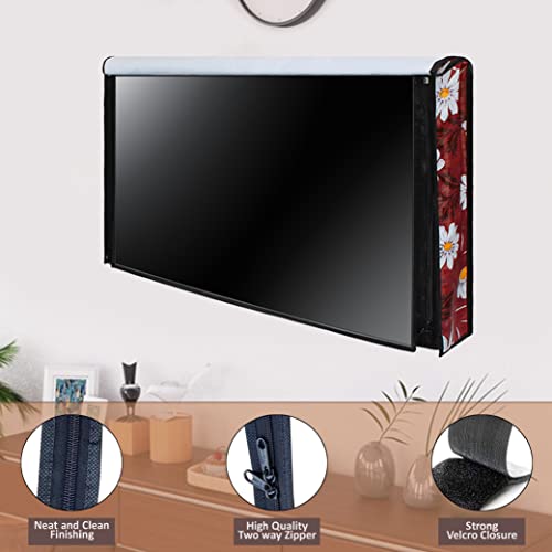 Image of Star Weaves LED tv Cover for Mi 32 inches led tvs (All Models) - Dustproof Television Cover Protector for 32 Inch LCD, LED, Plasma Television - KUM08