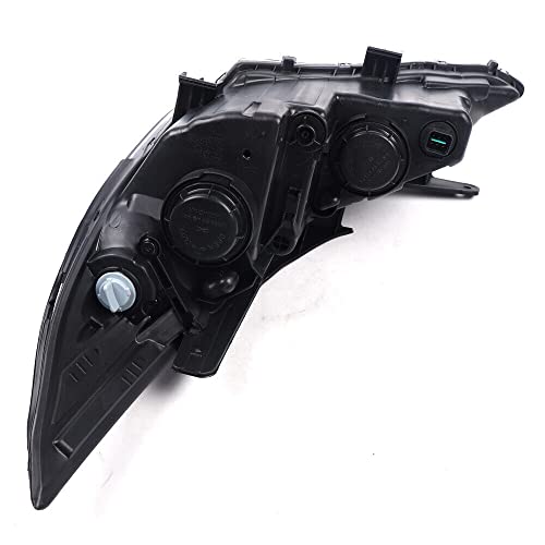 Ririsir Headlight For Sonata 2011 2012 2013 2014 Front Passenger Side Factory Halogen H1 High Beam H7 Lower Beam Headlamp Accessory Left + Right Housing Replacement #TOP7
