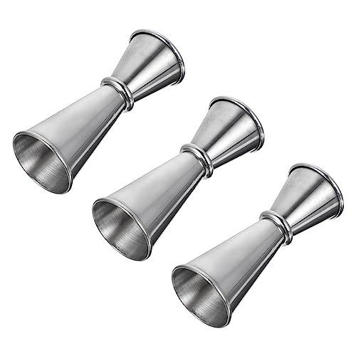 HOLIDYOYO Professional Stainless Steel Double Jiggers 30ml/65ml Ounce Cups Multi-purpose for Bars Homes