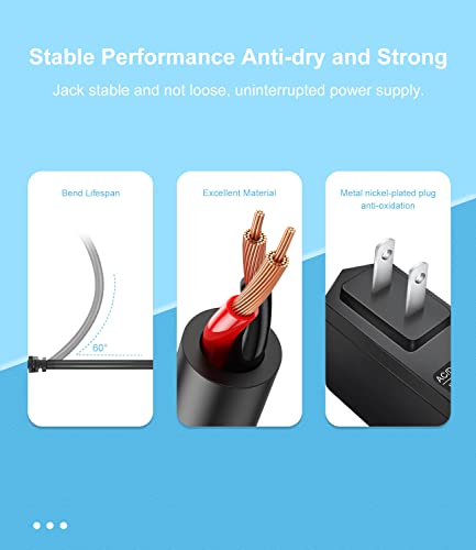 Cable de alimentación compatible para cargador de corriente y accesorios de carga estables 4