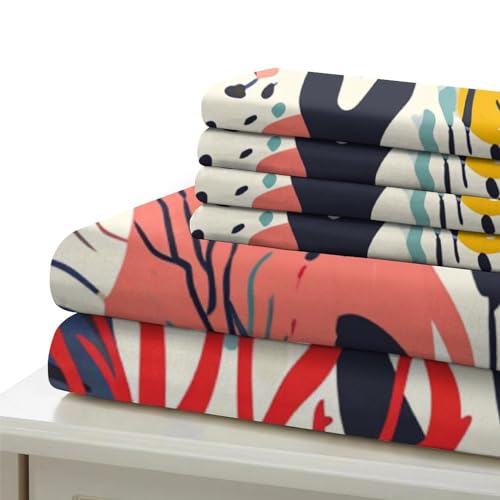 Housse de couette microfibre 135x200抗皱免烫儿童单人床品套件