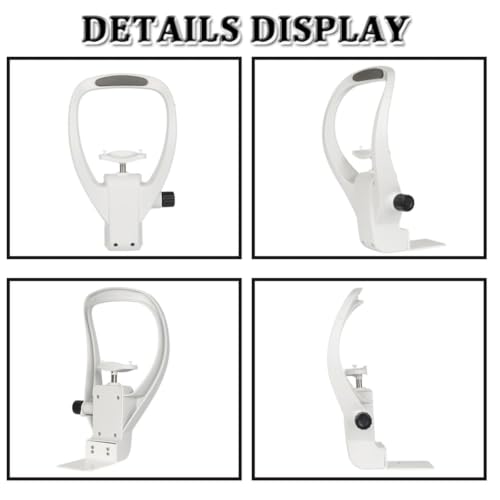 Soporte elevable para mentón que estabiliza al paciente en optometría 7