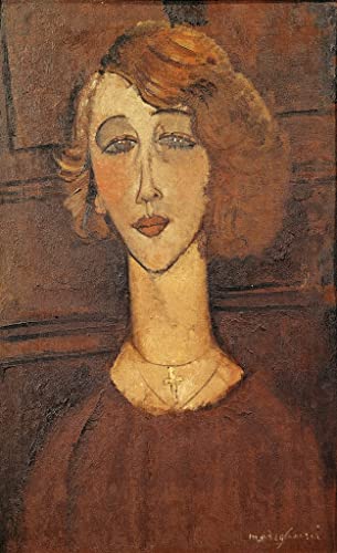 Affiche Impression Modigliani Toile Murale Salon 60x90cm