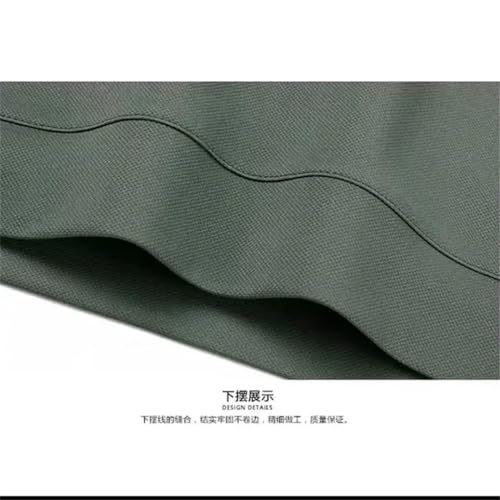 Men Long Sleeve Business Polo Shirts Turn-Down Collar Breathable Tops2