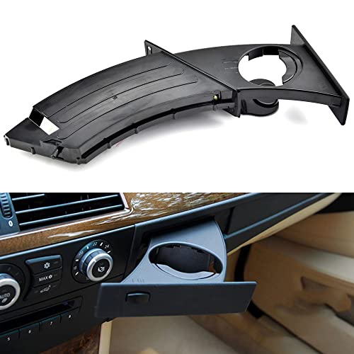 Porte-gobelet console centrale BMW E60 rétractable et robuste côté gauche