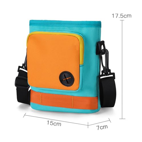 Zasjon Leckerlitasche für Hunde, Leckerlibeutel für Hunde Gassi Tasche Hund Futterbeutel Hundetraining, Hundeleckerli Tasche für Training Welpenerziehung