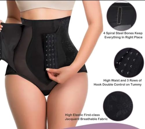Image of MISSMARRY Tummy Control Panties for Women Shapewear Butt Lifter High Waist Trainer Corset Lace Slimming Body Shaper Underwear for Girls