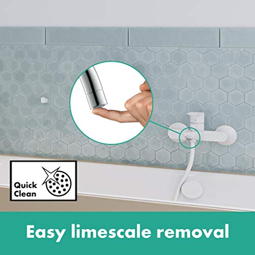 hansgrohe Wannenarmatur Talis E (Aufputz, für 2 Funktionen) Mattweiß - Image 4