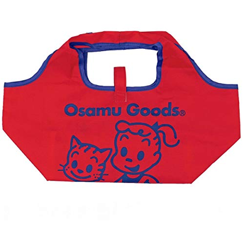 ナカジマコーポレーション オサムグッズ コンビニマチ広 エコバッグ レッド 154965-20