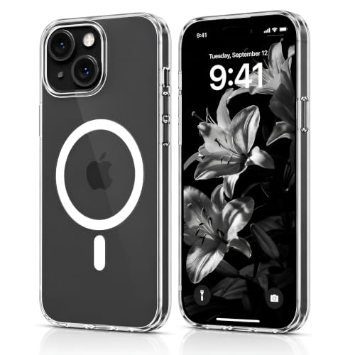 The Covr iPhone 15 Case, MagSafe Compatible Anti-Yellow Clear Case