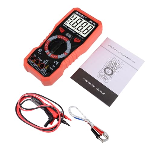 Image of Ture RMS Digital Multimeter Electric Multimeter for Accurately Measuring Voltage Current Resistance Capacitance Temperature