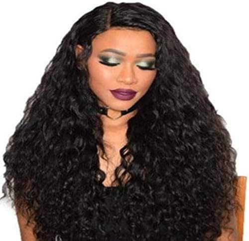 Lace Front Human Hair Wigs For Women Brazilian Hair Wigs Body Wave Lace Wig Pre Plucked With Baby Hair Remy Hair, Black