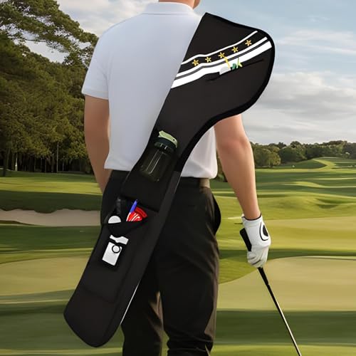 Étui pour club de golf ergonomique et robuste avec sangle ajustable de transport - 2
