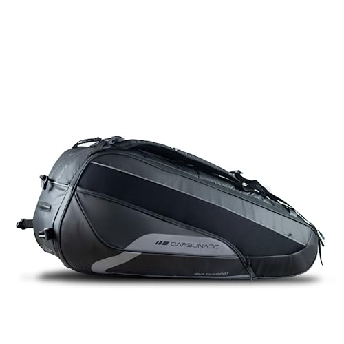 Image of Carbonado Multisports Utility Duffle Bag 35L | for Cricket, Tennis, Badminton, Football, Basketball and Other Sports | Unisex | with Insulation Compartment for Racket