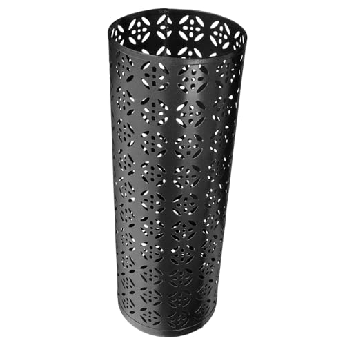 PRETYZOOM Iron Umbrella Holder Storage Bucket for Efficient Drying and Organization for Entryway Home Office Multi Purpose Umbrella Rack Design