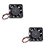 Lot de 2 ventilateurs 4010 40x40x10mm 12V ou 24V - Idéal imprimantes 3D Alfawise, Anet, Anycubic, Artillery, Creality, Geetech, Longer, Prusa. (24V)