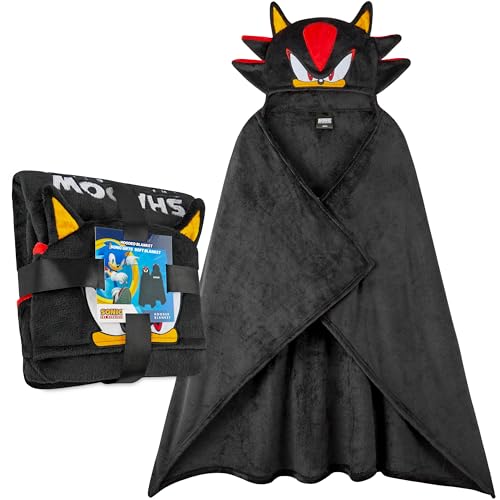 Get Trend SONIC THE HEDGEHOG 3D Kapuzendecke Kinder 130x90cm,...