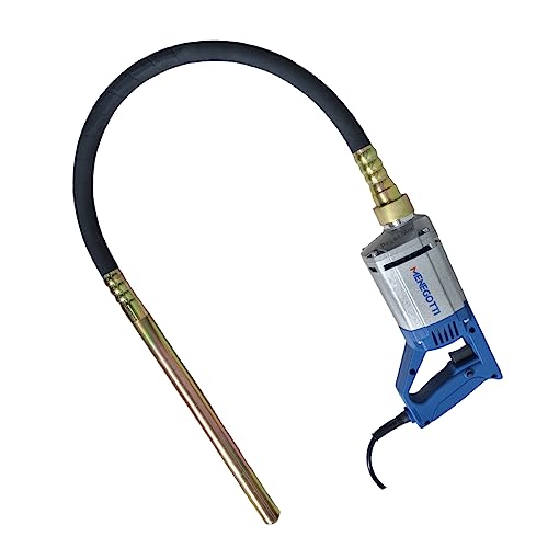 Vibrador de Concreto Portatil 1000w Menegotti com Mangote 1,2 metros x 35mm Menegotti 220v