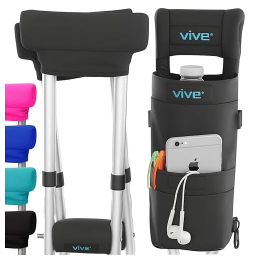 Vive Crutch Accessory Kit for Comfort