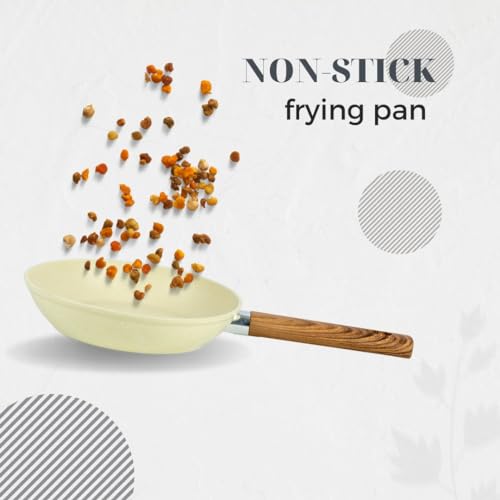 Image of Non Stick Egg Frying pan Multi-Purpose Frying pan for Omelet uttapam idli Burger Poached Egg Kitchen Breakfast(1pcs) (Light White)
