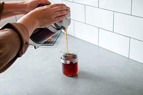 Barista & CD CD Barista & Co-8 Taza Plunge Pot Eléctrico Acero Francés, Vidrio - Imagen 7