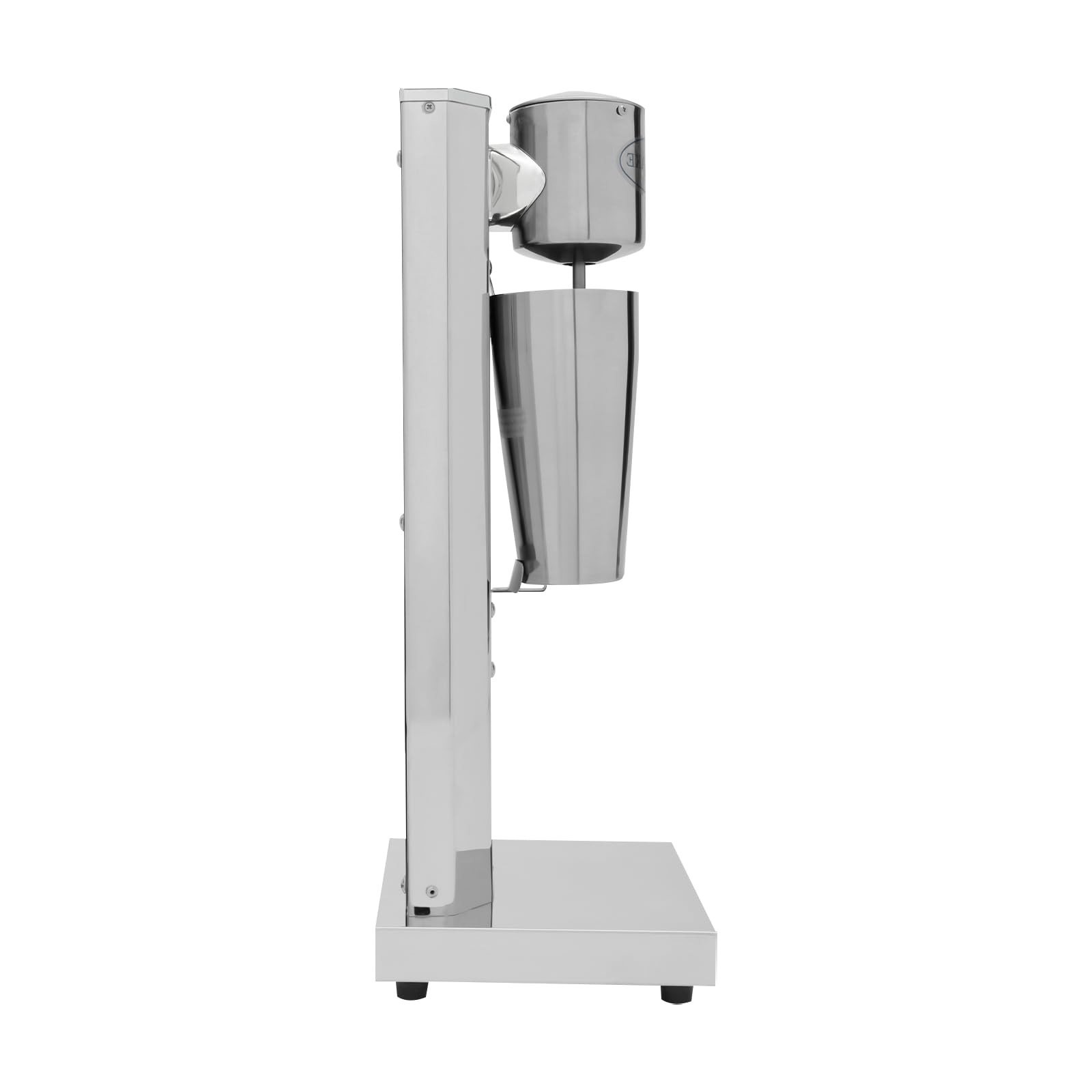 Frullatore elettrico da 180 W, 650 ml, per frullati, cocktail, frappè, mixer per bevande con doppio disco di miscelazione, in acciaio inox, per negozi di tè al latte, caffè