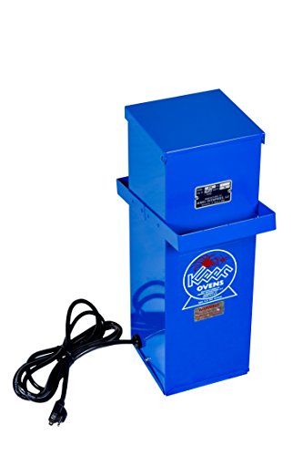 Keen K-10L Portable Welding Rod Oven with Lid Latch - Dual 120V/240V - Made in USA