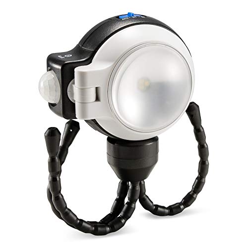 Equipt EQBPL092 Emergency Weather Resistant Multi-Functional 360 Degree Double LED Light with Motion Sensor for Outdoor Lightning - Thumbnail 2
