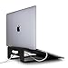 Twelve South ParcSlope for MacBook and iPad Pro | Hybrid Laptop Stand and Tablet Desktop Wedge (Black)