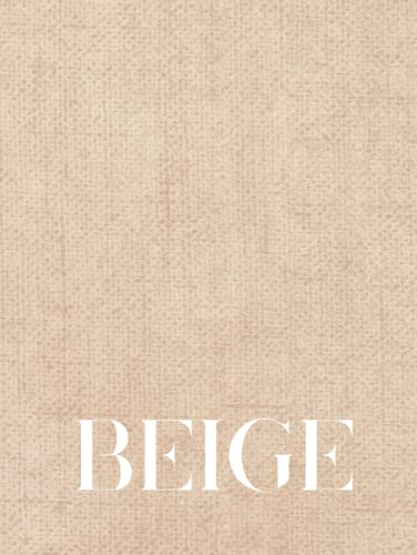 Decorative Book: Woven Beige 'Beige' Display Book - For Shelf Stacking, For Coffee Table, For Interior Design, 8.5" x 11" Thick Hardcover Decorative Faux Display Book; For Home Decor