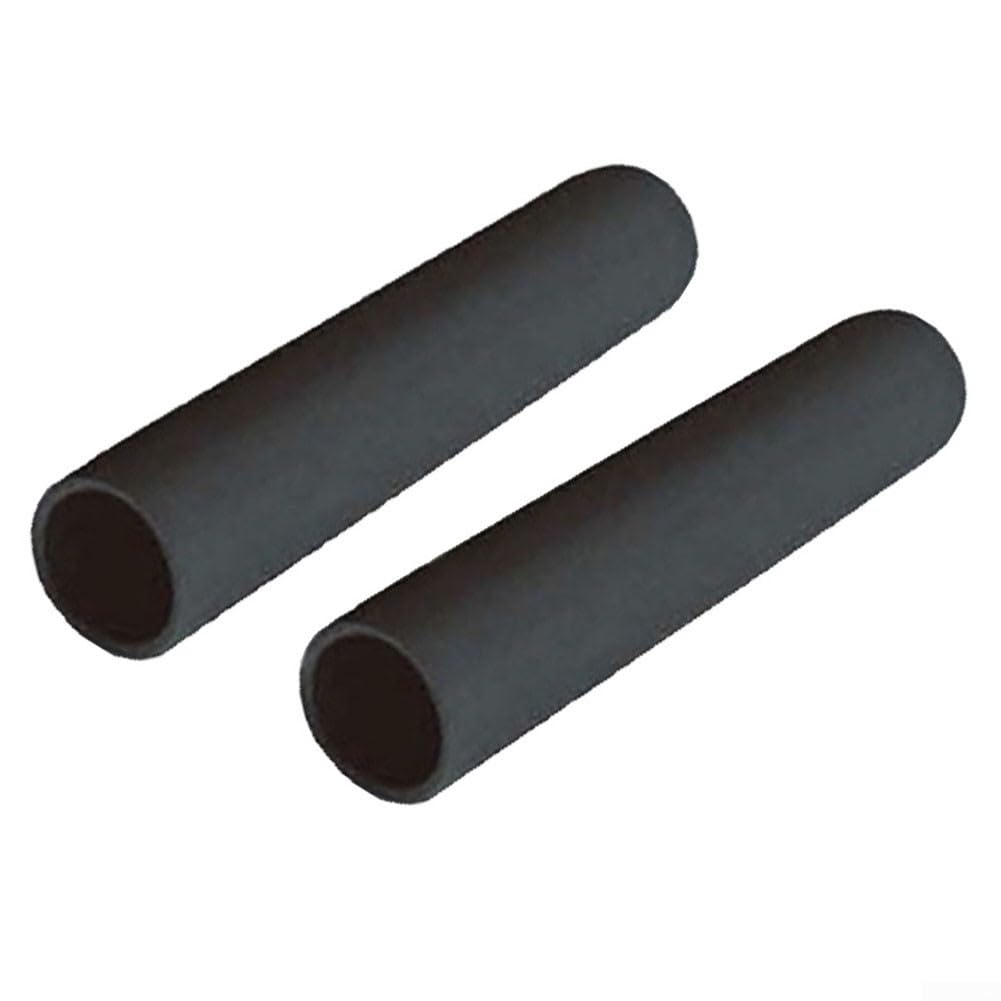 QuivyLivy Dip Plastic Handle Grips Compatible with 25mm Exercise Machines - Black Non-Slip Covers for Treadmill, Bike, Gym Equipment Handles (150-400mm Length)(25 * 300mm)