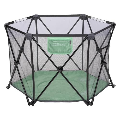 Baby Trend Play Zone Pop-up Play Pen, Playful Green