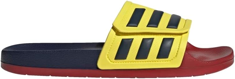 adidas adilette neon yellow