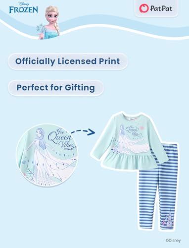 Image of Disney Minnie Mouse Frozen Princess Marvel Toddler Girls Clothes Long Sleeve Sweatshirt + Leggings 2pcs Outfits Set 2-6Y
