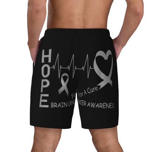 Guatemala Flag Central America Eagle Mens Swim Trunks with Compression Liner 2 in 1 Quick Dry Bathing4