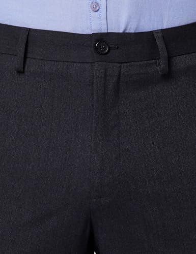 Image of Marks & Spencer Men Straight Fit Mid Rise Casual Pants