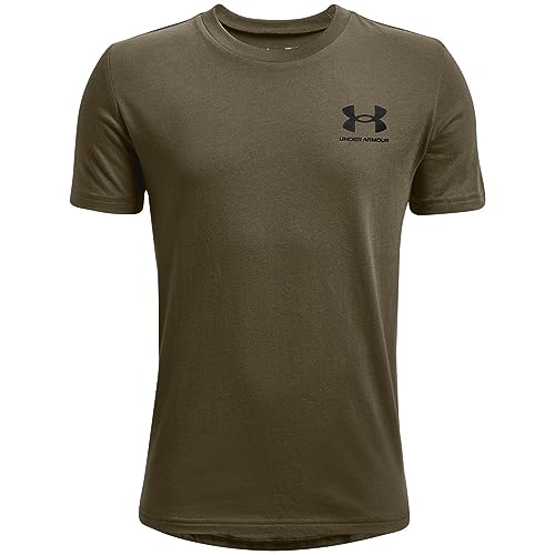 Image of Under Armour Boys Sportstyle Left Chest Short-Sleeve T-Shirt