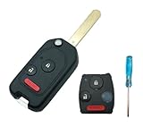 Top 10 Best Crv Modified Reviews & Comparison 9 Modified Key Fob Keyless Entry Remote Control Car Key Fob Cover Shell Case & Pad Fits for Honda Accord/Civic/CR-V/Fit/Odyssey/Pilot/Ridgeline/CR-Z (Without Chin Holder)