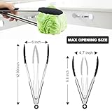 Zoom IMG-1 2 pezzi pinze da cucina Zoom IMG-1 2 pezzi pinze da cucina