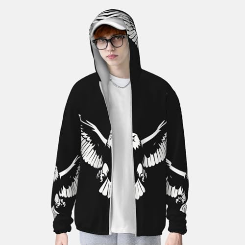 Sweat à capuche de protection solaire léger et respirant Eagle M