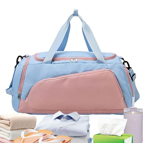 Grand sac à grande capacité imperméable style duffle fitness