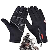 Genérico Winter Cycling Gloves - Winter Gloves Touchscreen Glovees | Windproof Thermal Gl0ves | Bike Glovess Winters Bike Glovess | Full Finger Winters Riding Glovees Mittens For Men Women
