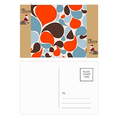 Cartes postales en forme de gouttelette : lot de 20 pour décorer vos événements et tables