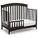 Delta Children Emerson 4-in-1 Convertible Crib - Greenguard Gold Certified, Dark Chocolate