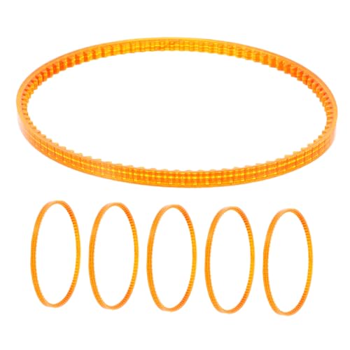 HEALLILY 6 correas de repuesto para máquinas de algodón de azúcar, piezas de cinturón resistentes para dispensadores de azúcar comerciales, accesorios fáciles de limpiar para fabricantes de hilo de