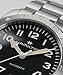 Hamilton Khaki Field Expedition Automatic Men's Watch, 41mm Stainless Steel Case, Swiss Made, Black Dial Analog Wrist Watch, 100m Waterproof, Sapphire Crystal, 3-Hand Movement, Stainless Steel Strap