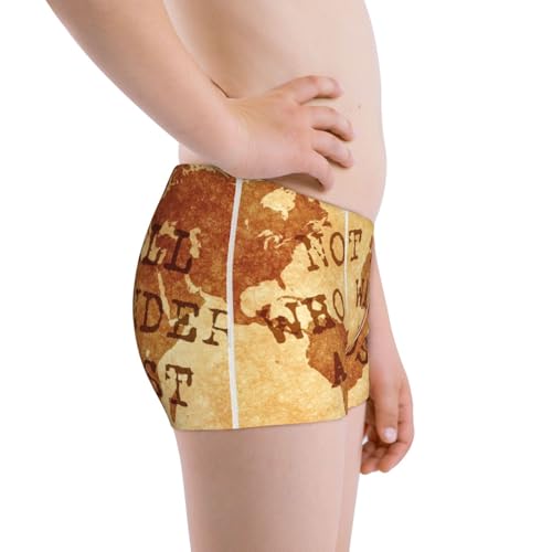 Boys' Cotton Boxer Brief Soft Underwear-Not All Those Who Wander Are Lost22