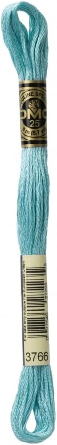 DMC Stranded Cotton Embroidery Thread 3766 - per Skein