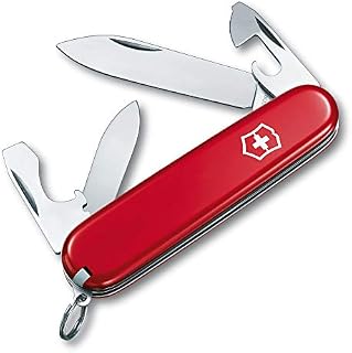 Victorinox Swiss Army Recruit Knife #53241 Red ,84mm